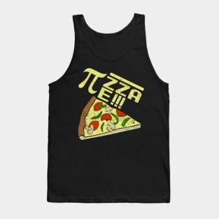 Pi Equals Pizza Pie Tank Top